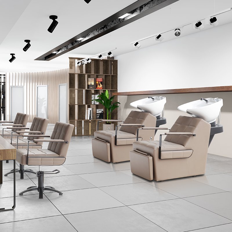 Hair Wash Basin Beauty Salon Furniture Shampoo Chair Backwash Salon Furniture Cheap
