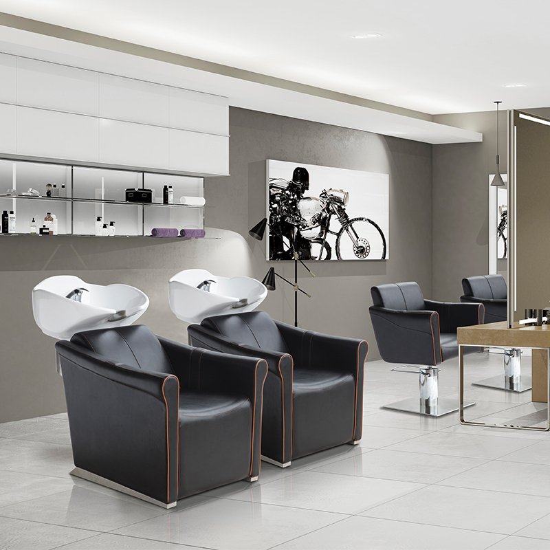 Hair Wash Basin Beauty Salon Furniture Shampoo Chair Backwash Salon Furniture Cheap