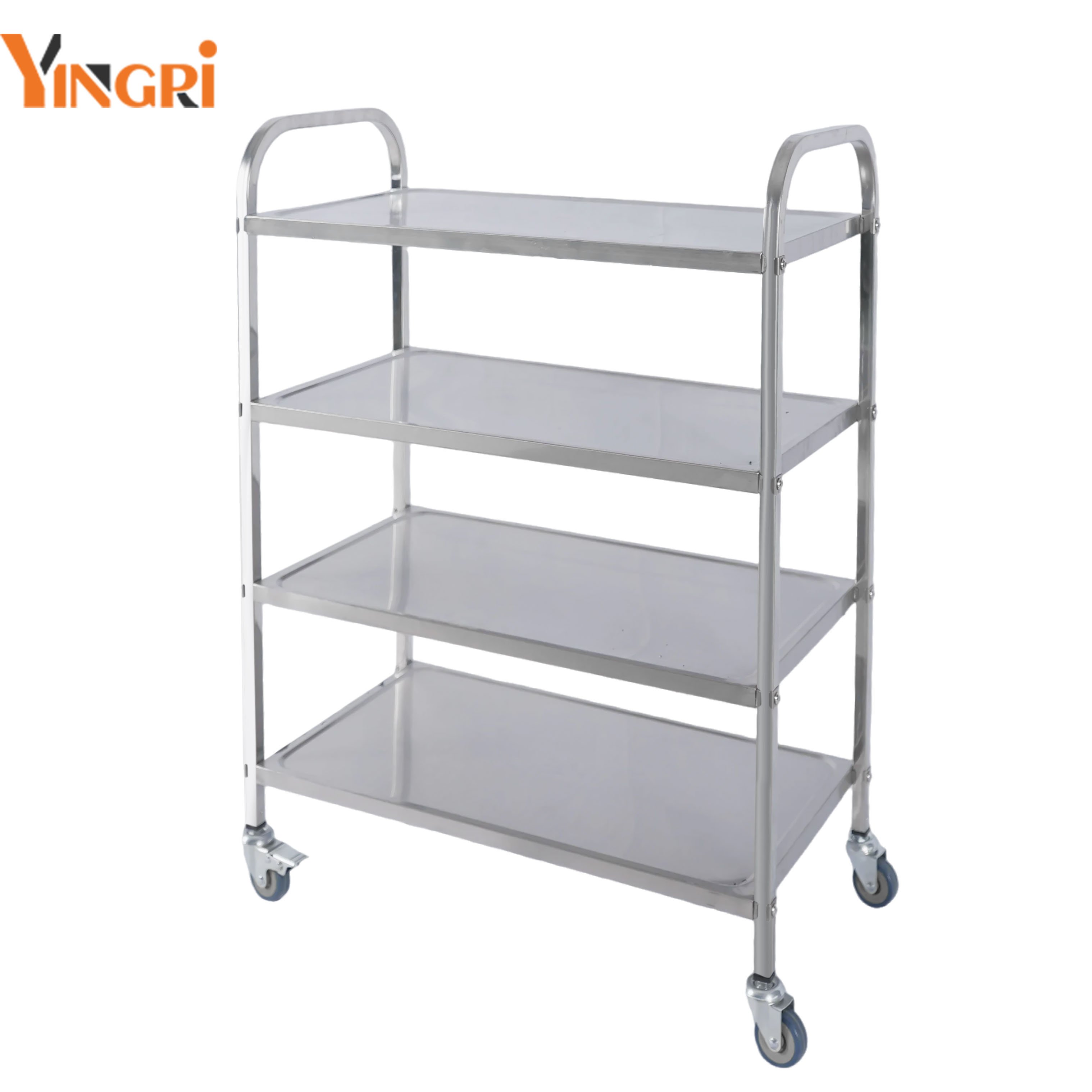 JMYINGRI Stainless Steel Hotel Furniture Modern Metal Bar Cart