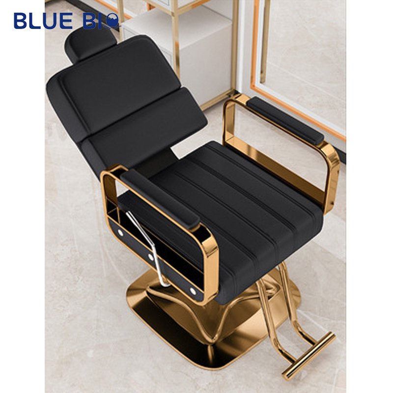 High Quality Reclining Barber Waiting Chairs Hydraulic Kids Hair Cutting Chair Italian Barber Chairs