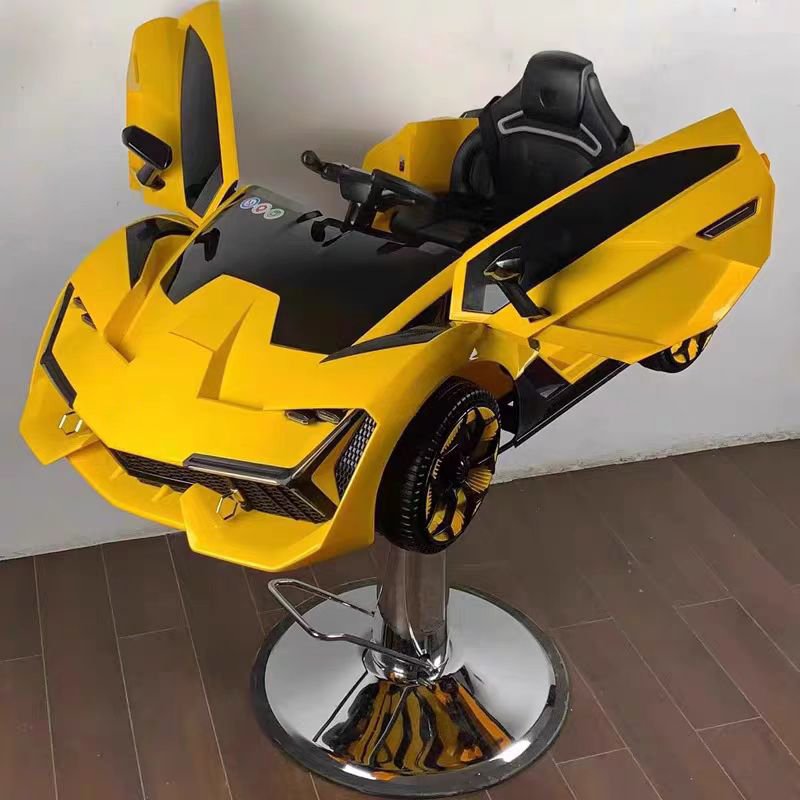 Barbershop hair salon hairdressing equipment toys cartoon car baby children's hair chair kids car barber chair