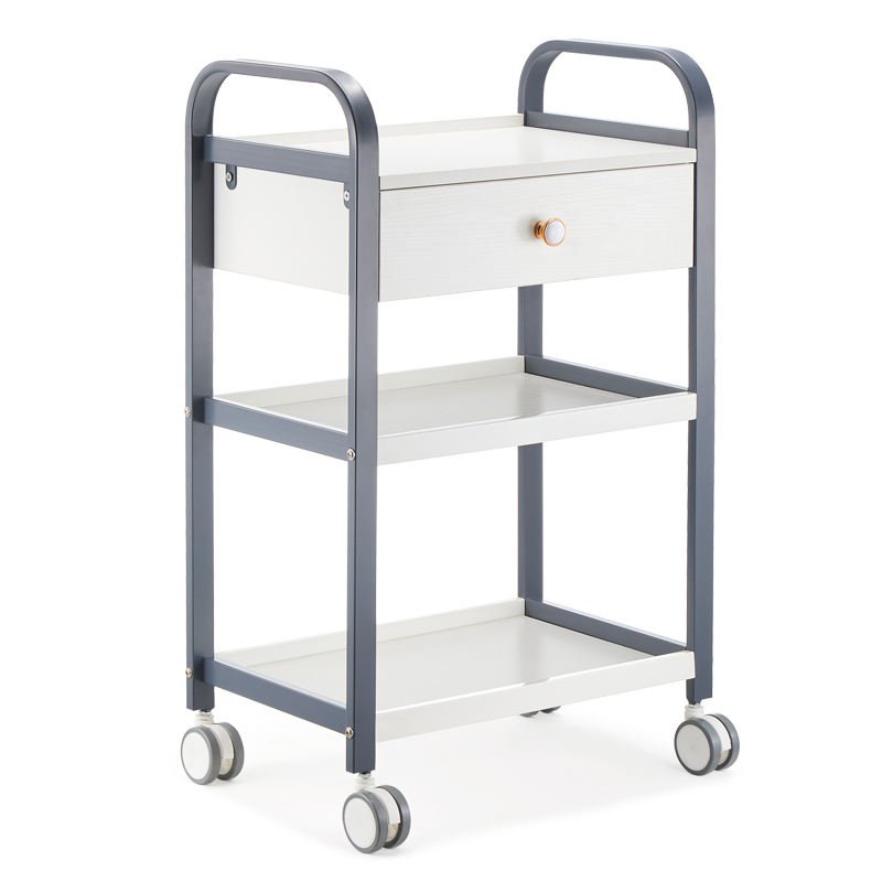 Big Promotion Practical Professional Movable Hydrotherapy Furniture hair salon trolley nail Styling Beauty Equipment With Drawer