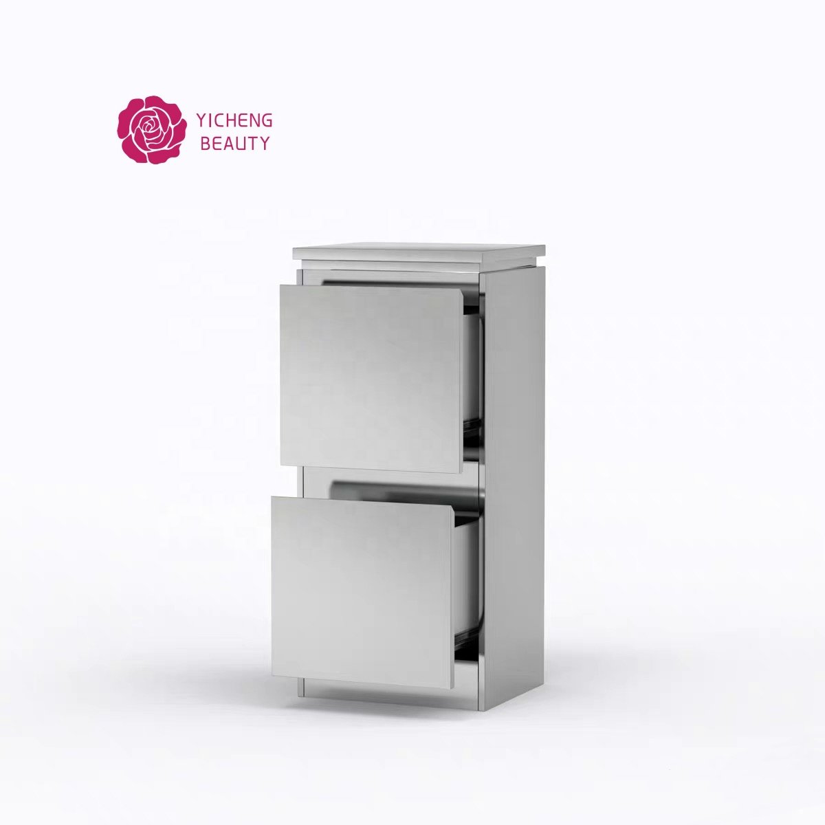 Yicheng Beauty Hairdressing SPA Cart Organizer Multi-function Manicure Cart Storage Holders Metal Salon Trolley Equipment