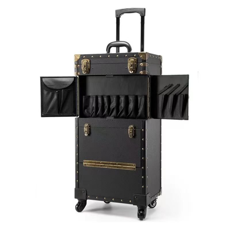 Punk hair barbers special toolbox Hair stylist new personality pull bar hair box