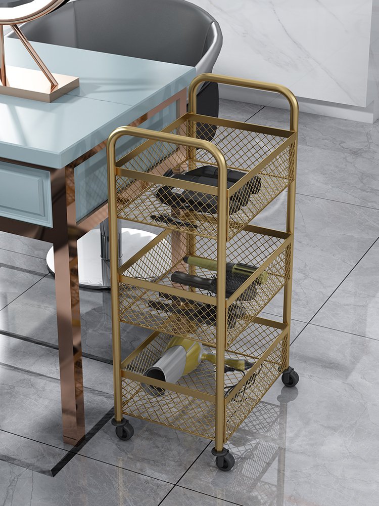 Beauty salon multi function cart shelf beauty nail tattoo special tool hair storage cart