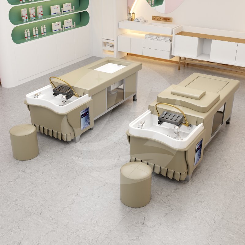 Wholesale Modern Salon Furniture Barber Shop Thai Massage Hair Washing Bed Head Spa Equipment Water Therapy Shampoo Bed