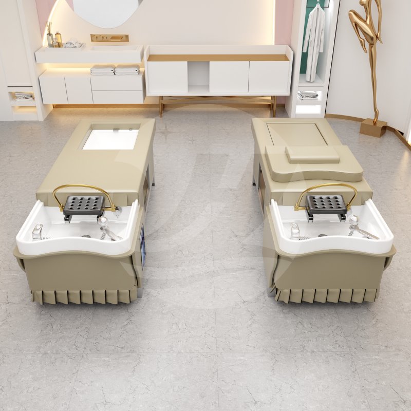 Wholesale Modern Salon Furniture Barber Shop Thai Massage Hair Washing Bed Head Spa Equipment Water Therapy Shampoo Bed