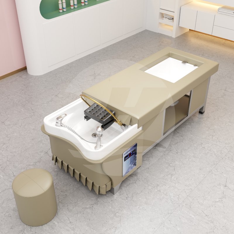 Wholesale Modern Salon Furniture Barber Shop Thai Massage Hair Washing Bed Head Spa Equipment Water Therapy Shampoo Bed