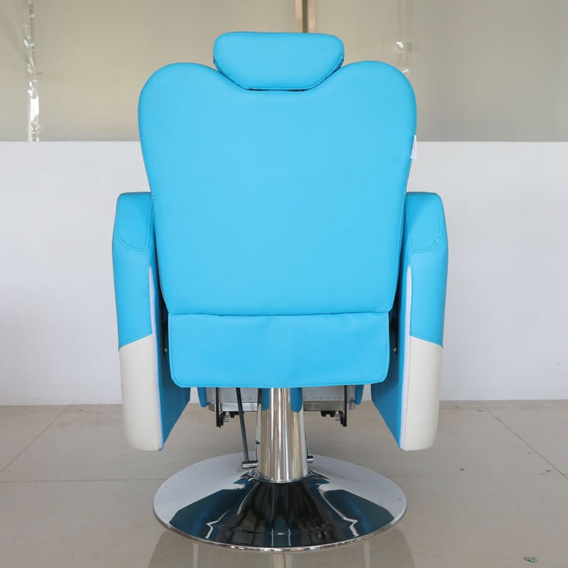 Hairdressing Salon Blue Barber Chair Heavy Duty Utopia Hair Styling Chair