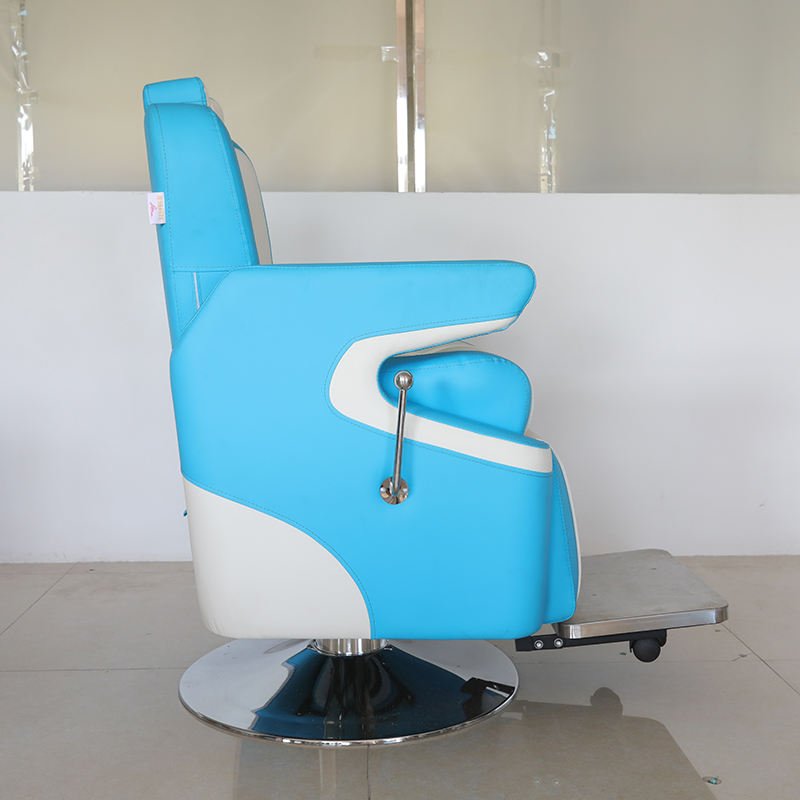 Hairdressing Salon Blue Barber Chair Heavy Duty Utopia Hair Styling Chair
