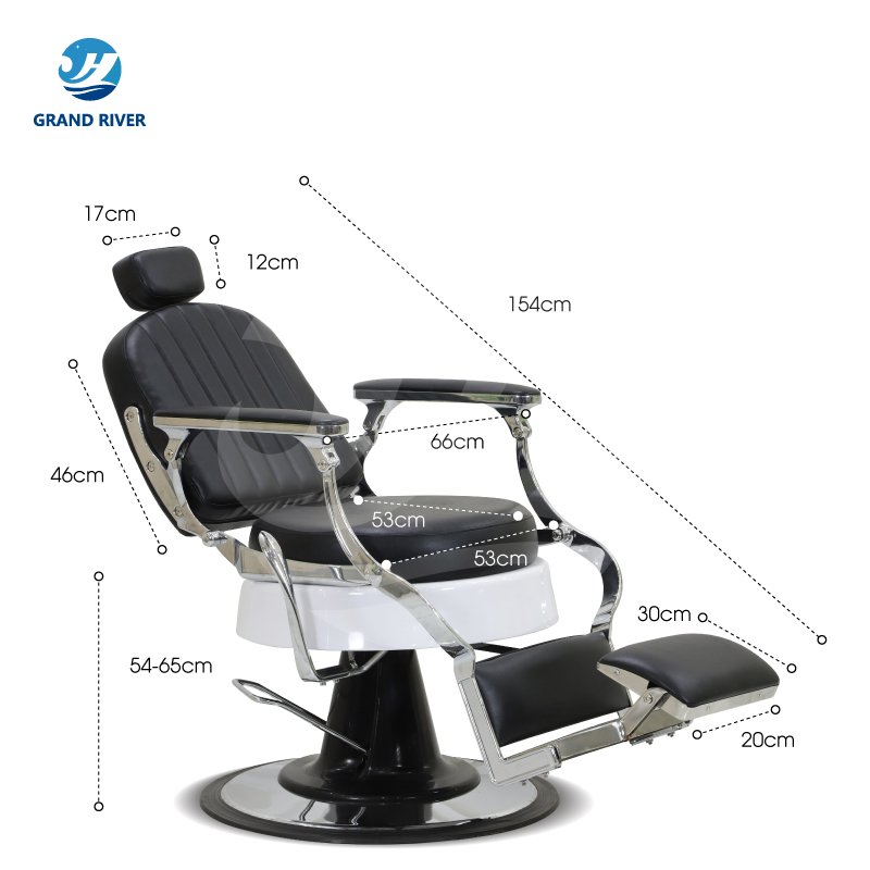 Modern Custom Swivel Steel Barber Chairs For Hair Cutting Beauty Salon Chairs Hair Stylist Hairdressing Furniture For Barbershop