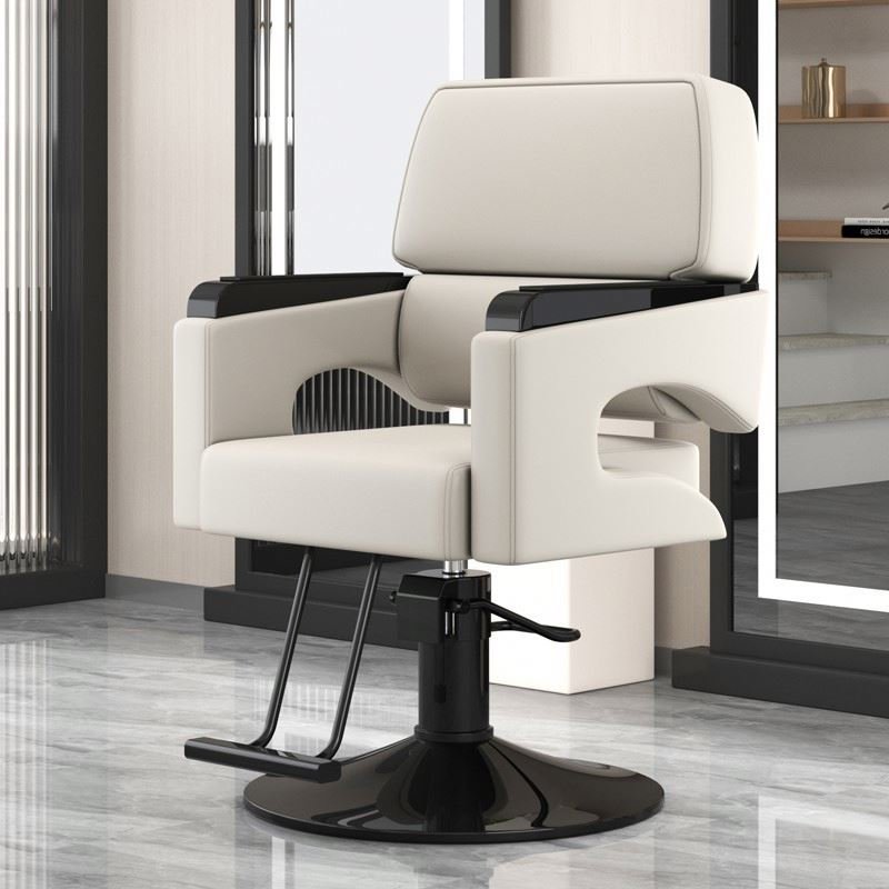 High Quality Hot Sale Black Saloon Chair Beauty Hair Salon Furniture Hair Salon Equipment Barber Premium Salon Chair