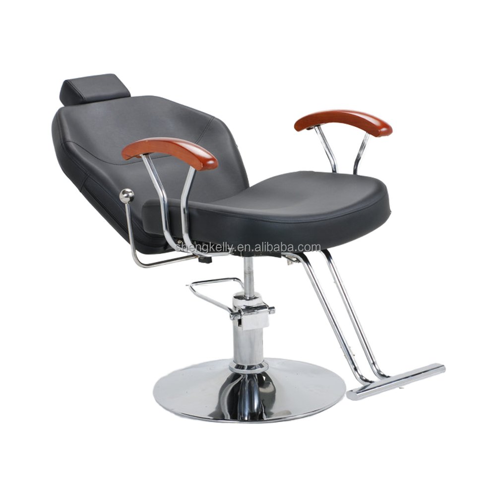 High Quality Black Barber Chair All-Purpose Heavy Duty Reclining Styling Salon Seat Height Adjustable for Dining Barber Shop Use