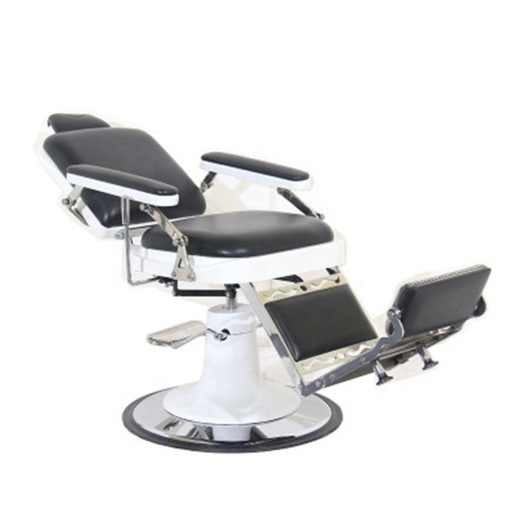 Kisen Beauty Salon Custom Leather Colors Stool Chair Barber Ergonomic Design Hydraulic Swivel And Height Adjustable