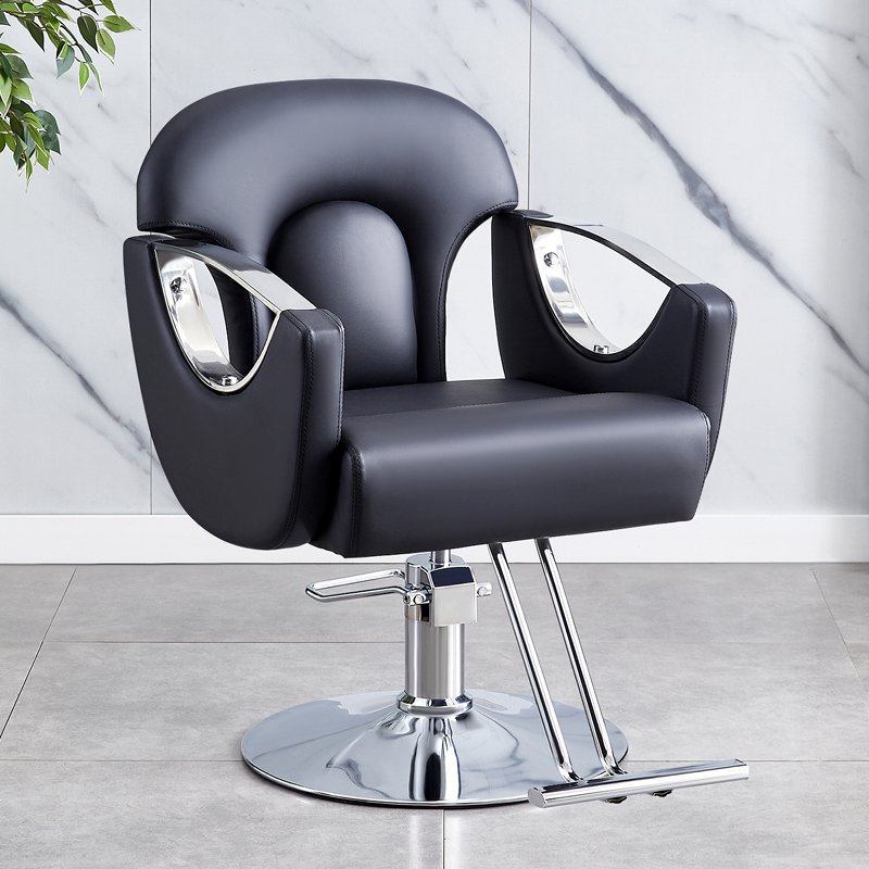 modern salon chair Salon Barber Chair For Sale Antique Style Gold Barber Shop Hair Styling Chair