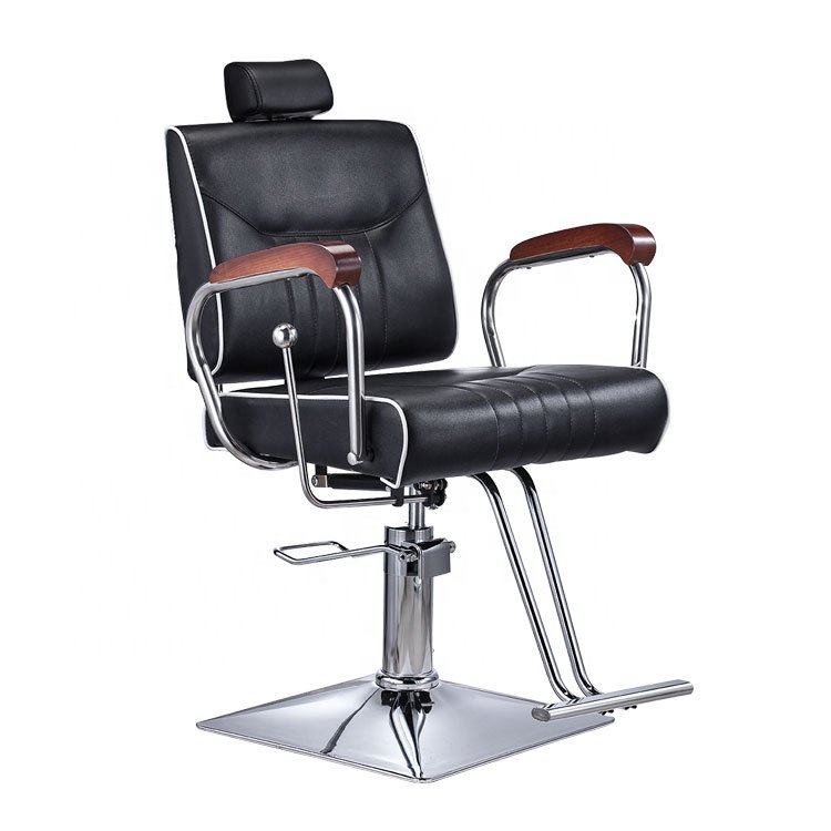 KIKI NEWGAIN PVC leather wash haircut man gold frame supplies colors barber chairs for beauty salon