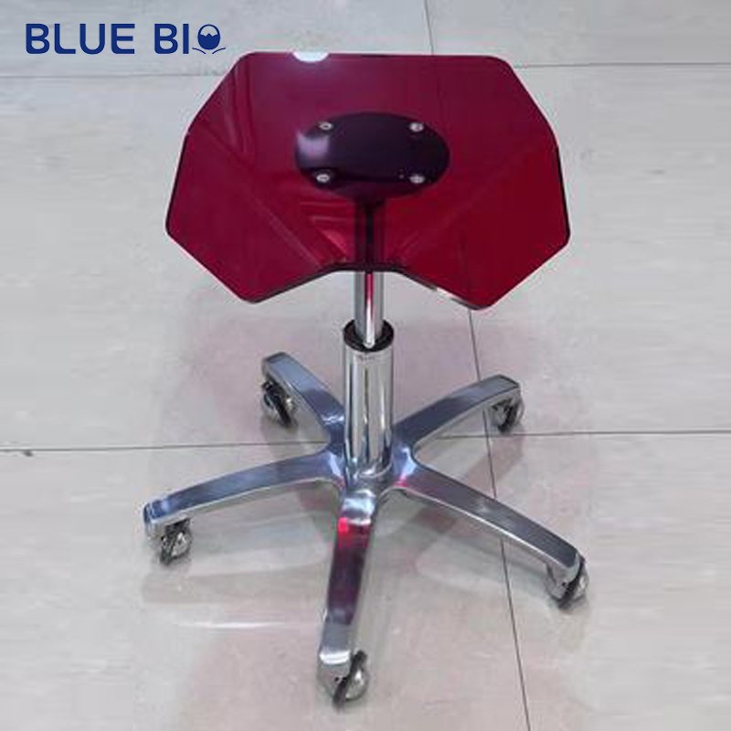 Professional Hair Salon Beauty Nail Furniture Waiting Barber Chair Acrylic Rotating Lift Stool For Sale