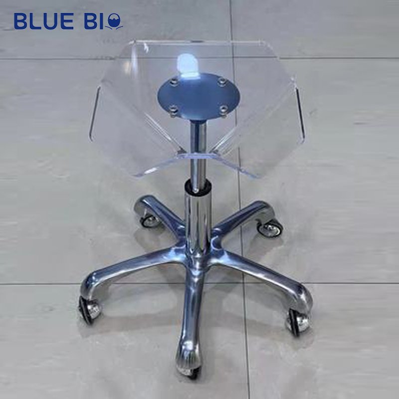 Professional Hair Salon Beauty Nail Furniture Waiting Barber Chair Acrylic Rotating Lift Stool For Sale