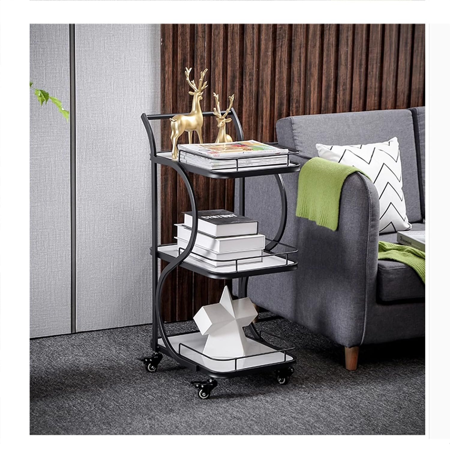 Hotel Kitchen Service Trolley Beauty Salon Equipment Storage Rack Tool cart Suitable for Hotels Clubs Restaurants Kitchens