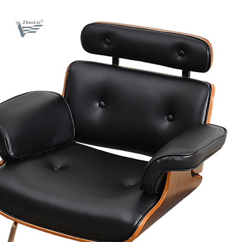 Fashion Hairdressing Salon Styling Chair Wooden Barber Shop Chair Beauty Salon Furniture Chair