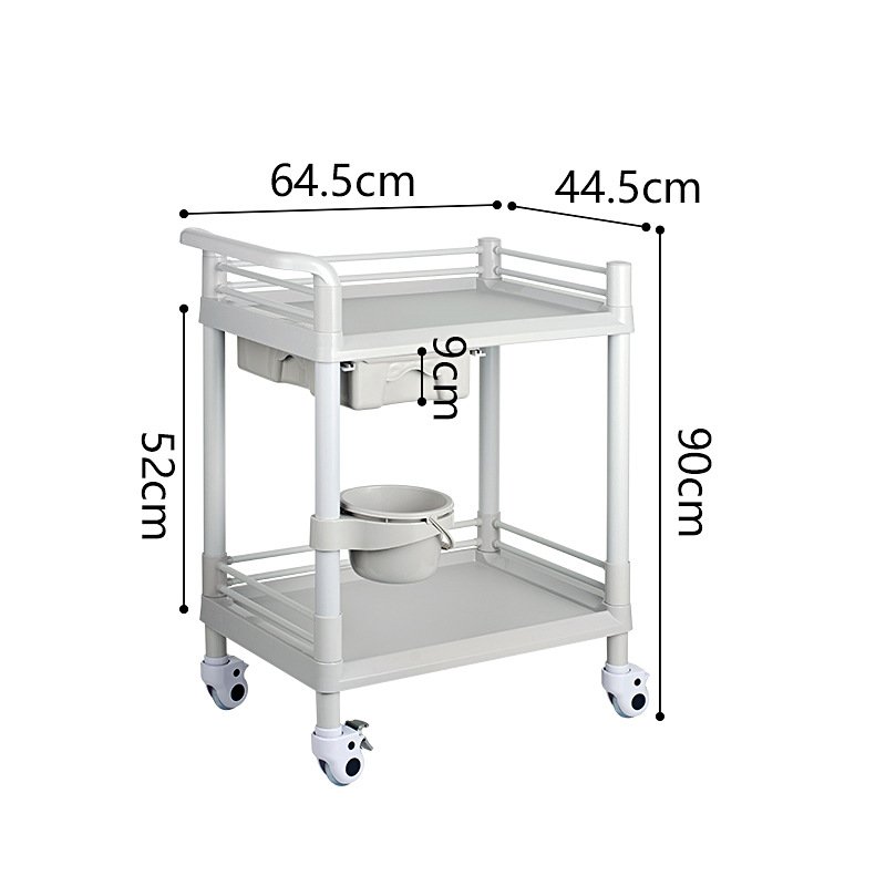 High quality Portable Beauty Salon Rolling Cart Salon Trolley Beauty Salon Drawer Trolley