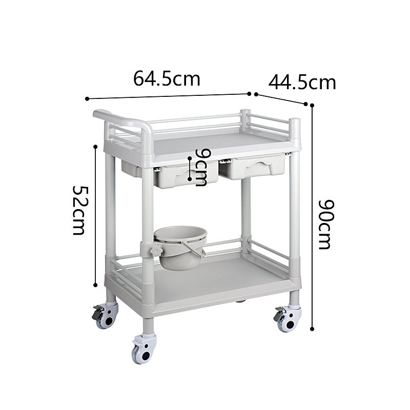 High quality Portable Beauty Salon Rolling Cart Salon Trolley Beauty Salon Drawer Trolley