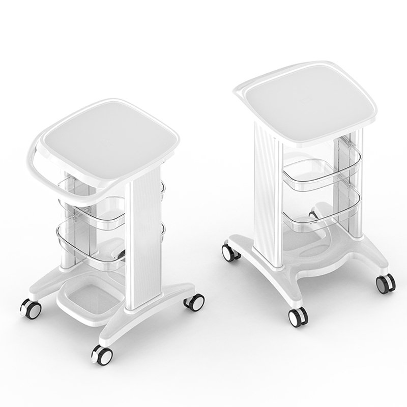Modern Design Good Quality Beauty Salon Trolley Professional Rolling Trolley Beauty Trolley With Silent Swivel Wheel