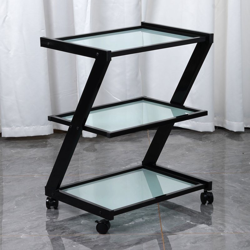 Salon hair equipment White Trolley Salon Beauty Hairdressing Beauty Salon Trolley Cart Spa