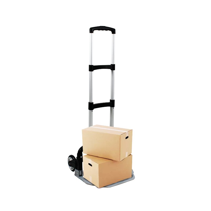 Go Out Retractable Luggage Hand Cart And Portable trolley One Hand Pulled