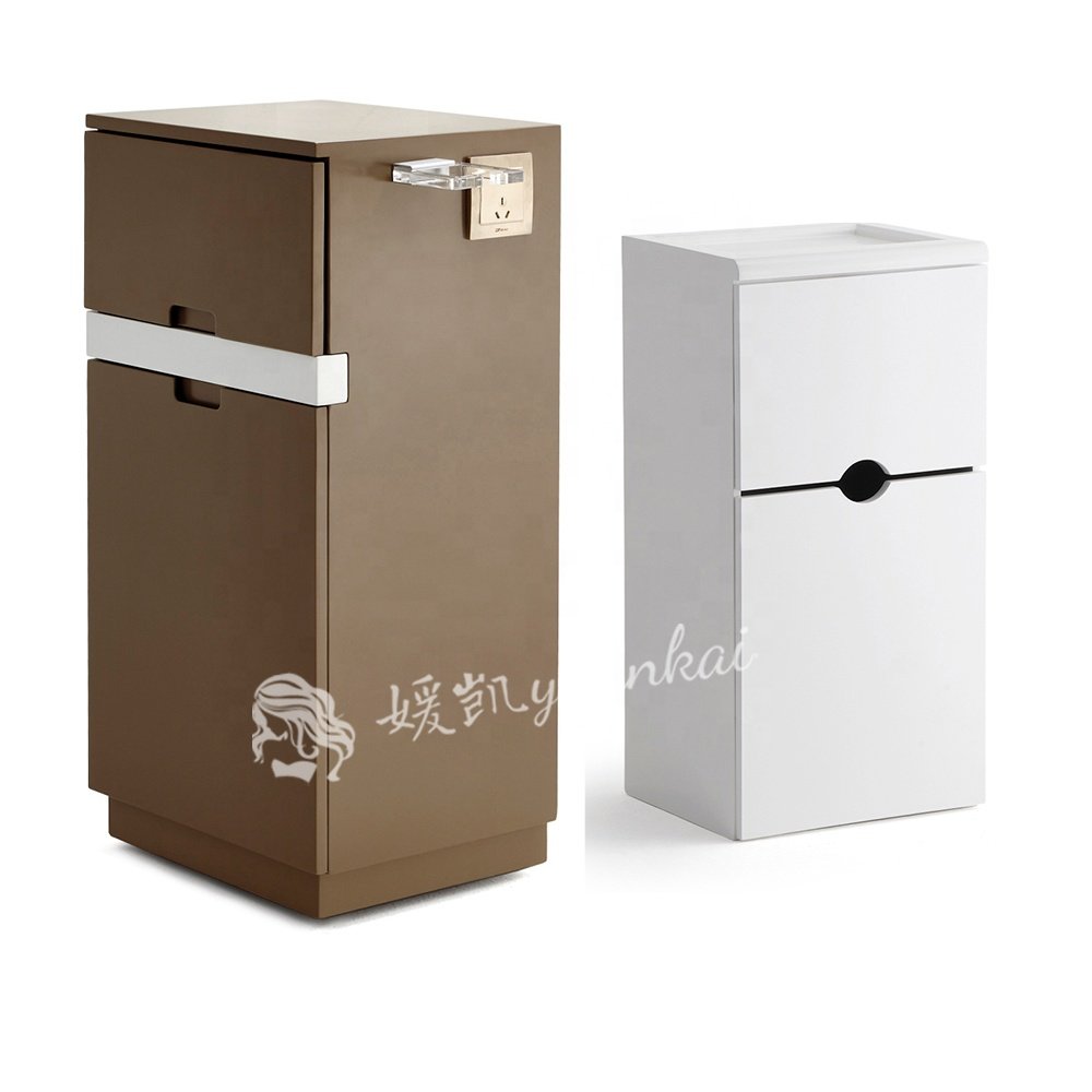 Professional hairdressing furniture trolley with lockers barber shop equipment hairdressing tools car