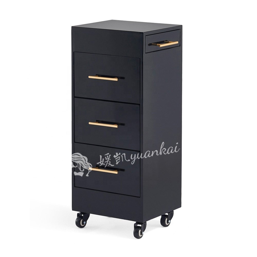 Professional hairdressing furniture trolley with lockers barber shop equipment hairdressing tools car