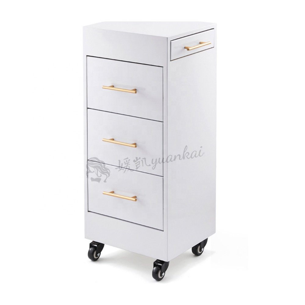 Professional hairdressing furniture trolley with lockers barber shop equipment hairdressing tools car