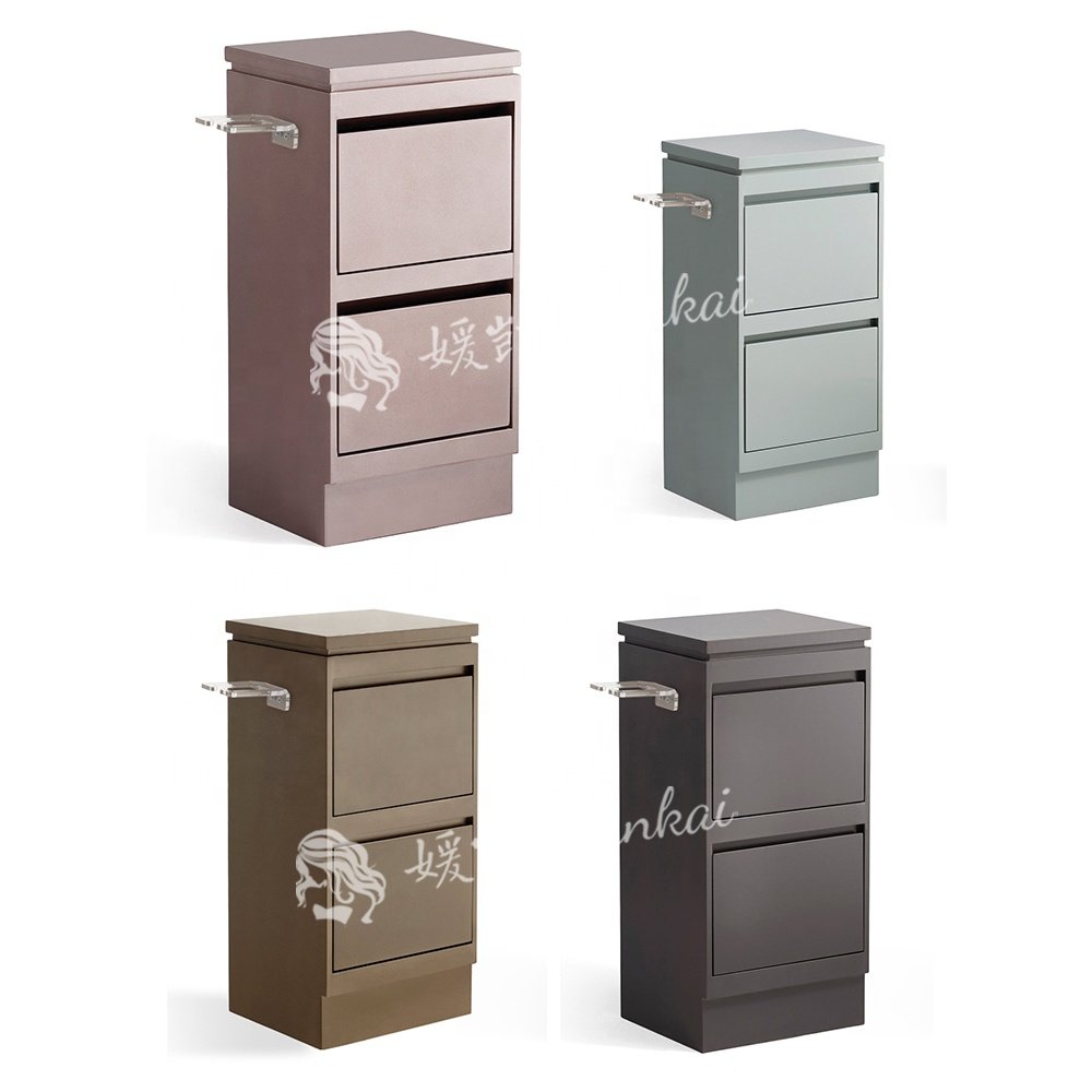 Professional hairdressing furniture trolley with lockers barber shop equipment hairdressing tools car