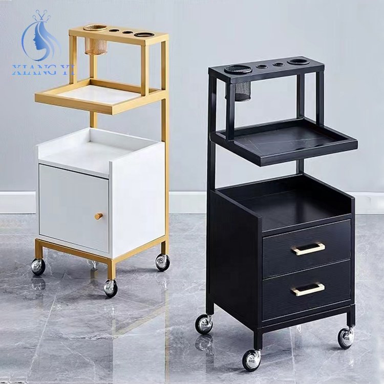 Beauty salon furniture barber Storage tool trolley head spa equipment hairdressing spa cart