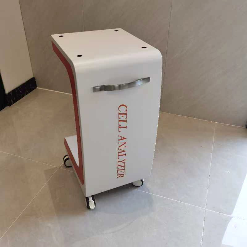 iron hardware metal orange Beauty Salon Beauty Equipment Salon trolley for beauty facial machine