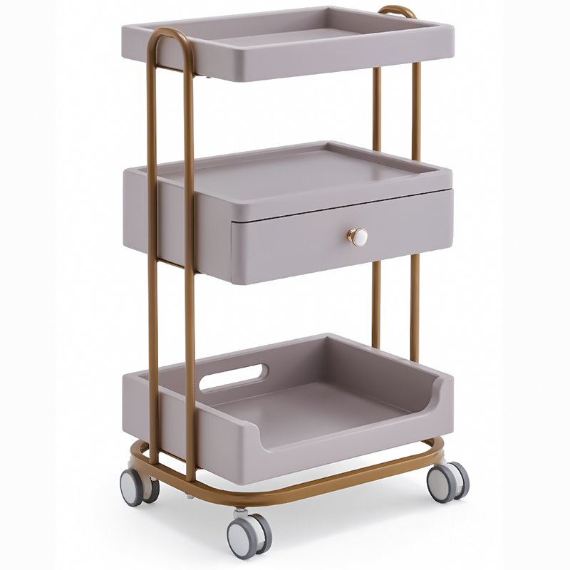 Salon furniture high quality cart hairdressing trolley metal beauty salon trolley