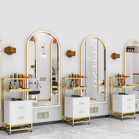 Dryer Frame New Style Holders Modern Hair layer cart With Metal Beauty Salon Trolley For Sale