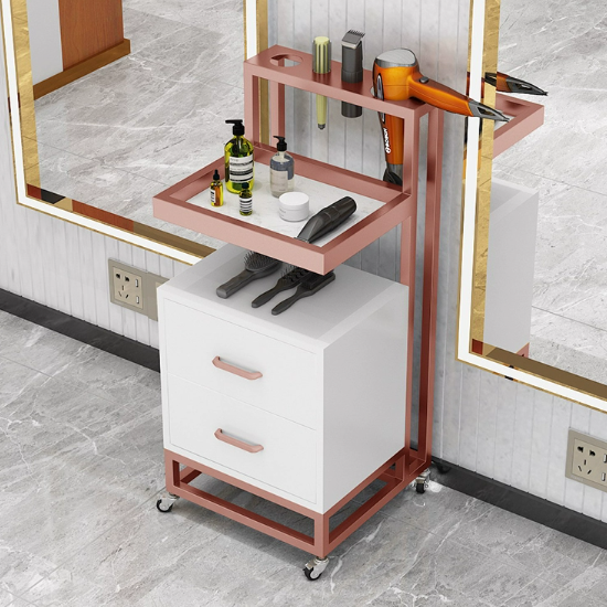 Dryer Frame New Style Holders Modern Hair layer cart With Metal Beauty Salon Trolley For Sale