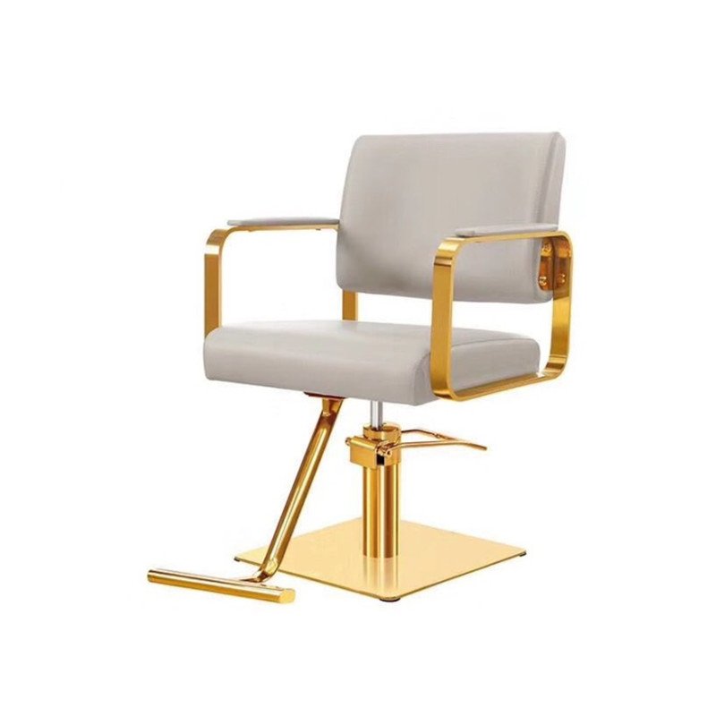 Modern Hair Salon Beauty Parlour Styling Chair Gold Lady Makeup Beauty Hair Hairdresser Salon Chair ZY- LC298