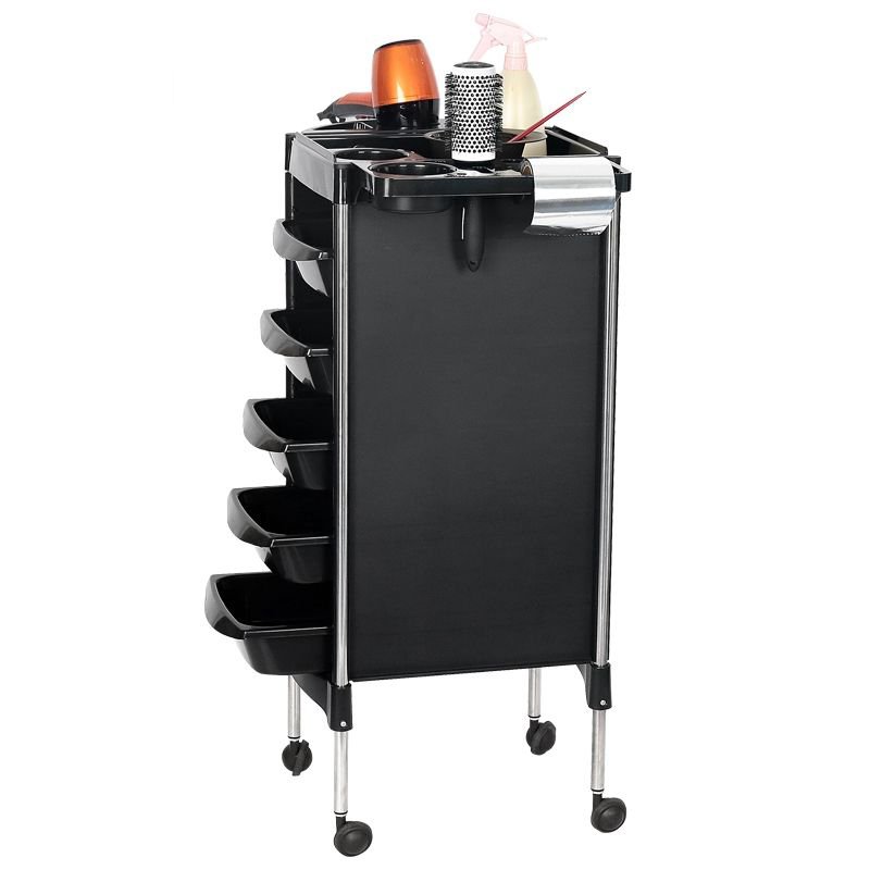 Salon Barber Stylist Storage Station Rolling Cart for Extra Hairdresser Storage beauty salon tool cart salon trolley