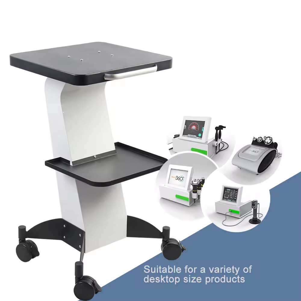 Portable Mini mobile wheel beauty salon facial skin spa care instrument trolley