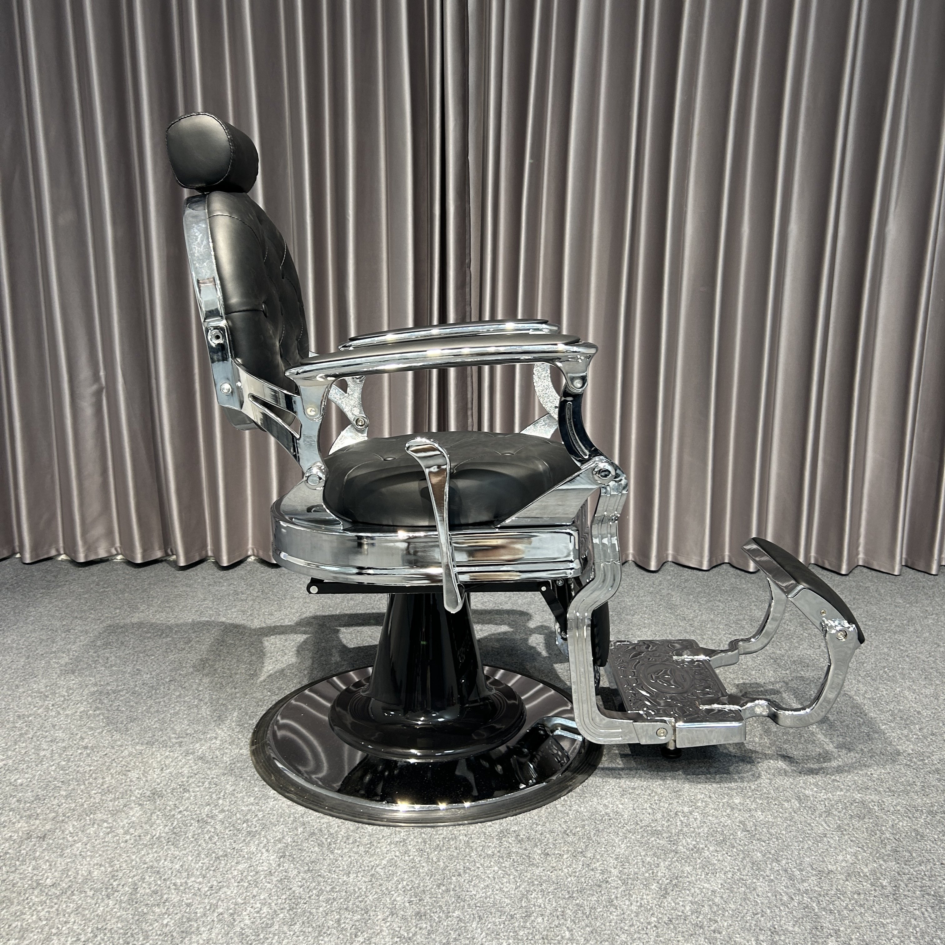 Vintage Antique Heavy-Duty Hydraulic Salon Chair Cheap Commercial Furniture for Beauty Salons Barber Chairs