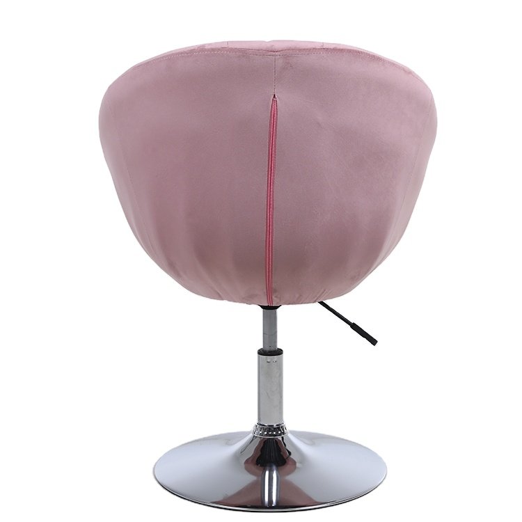 YIBO Cheap luxury bar furniture modern counter high bar barber pink salon chair