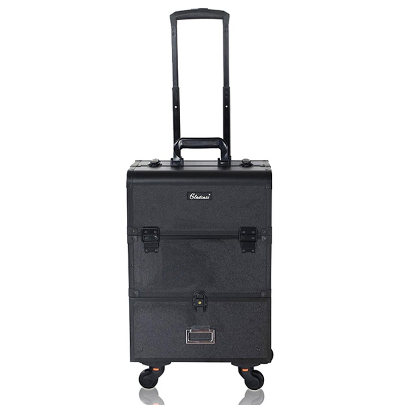 Factory price hair tool organizer carrier and equipment case professional salon trolley hairdressing makeup artist travel case