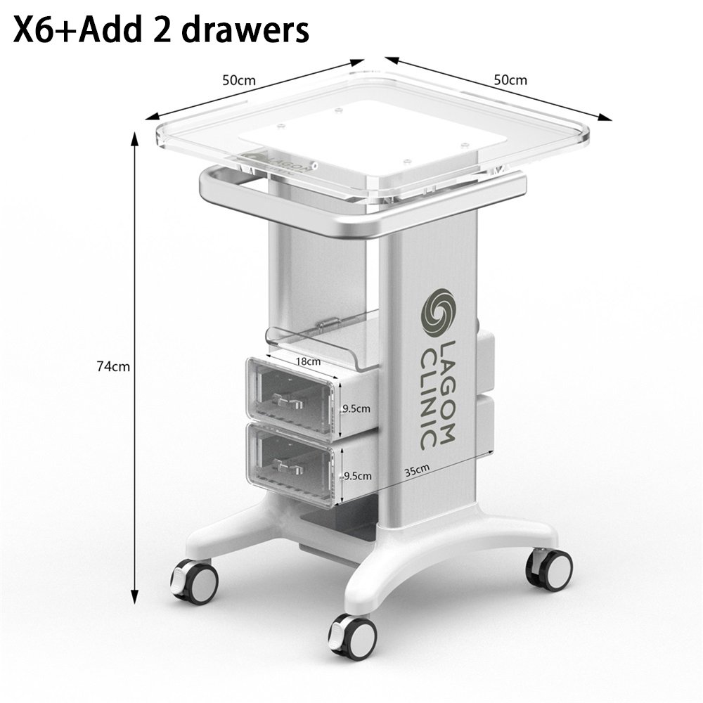 Hot sale Picosecond Laser Machine Trolly cart Beauty Machine stand facial machine trolley Aesthetics clinic trolley cart