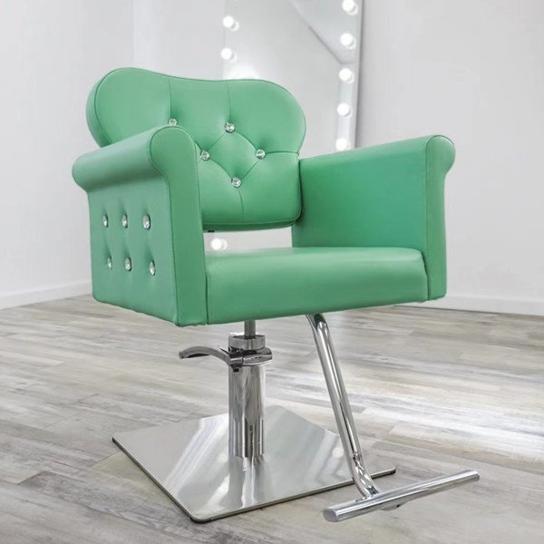 Simple Design Hairdressing Hair Reclining Hydraulic Vintage Shop Furniture Beauty Salon Barber Styling Chair