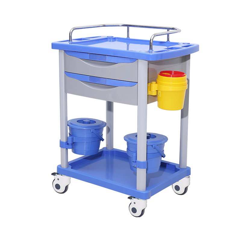 Hot Sale Multi-functional Medical Nurse High Quality Trolley ABS Mobile Utility Cart Medical Trolley Hospital Equipment