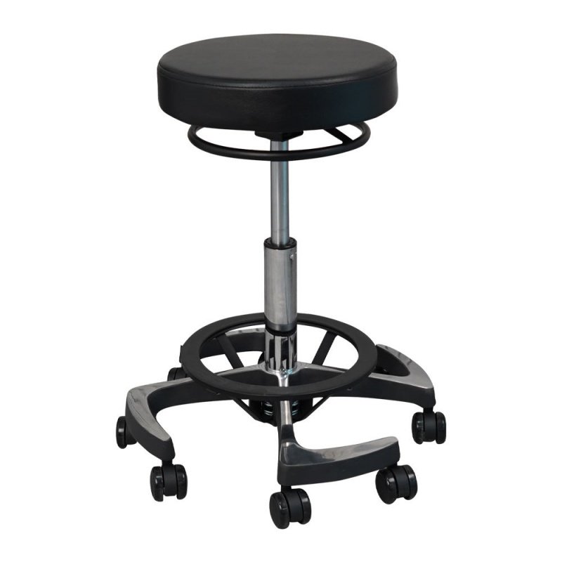 Modern and simple home bedroom dressing swivel chair lifting and rotating barber and beauty stool with backrest barber chair