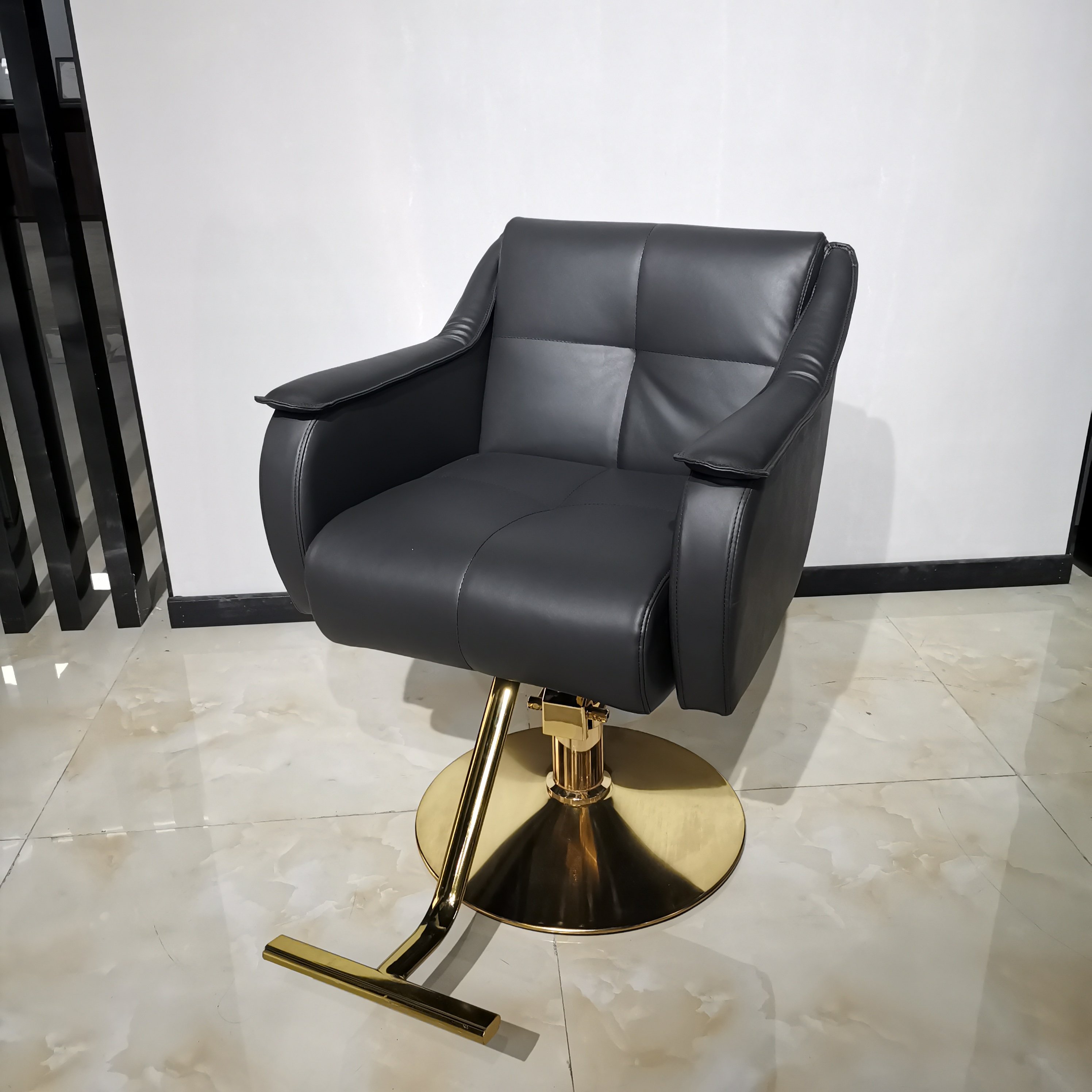 Hot barbershop sale barber furniture black hair salon chair barber shop chiars