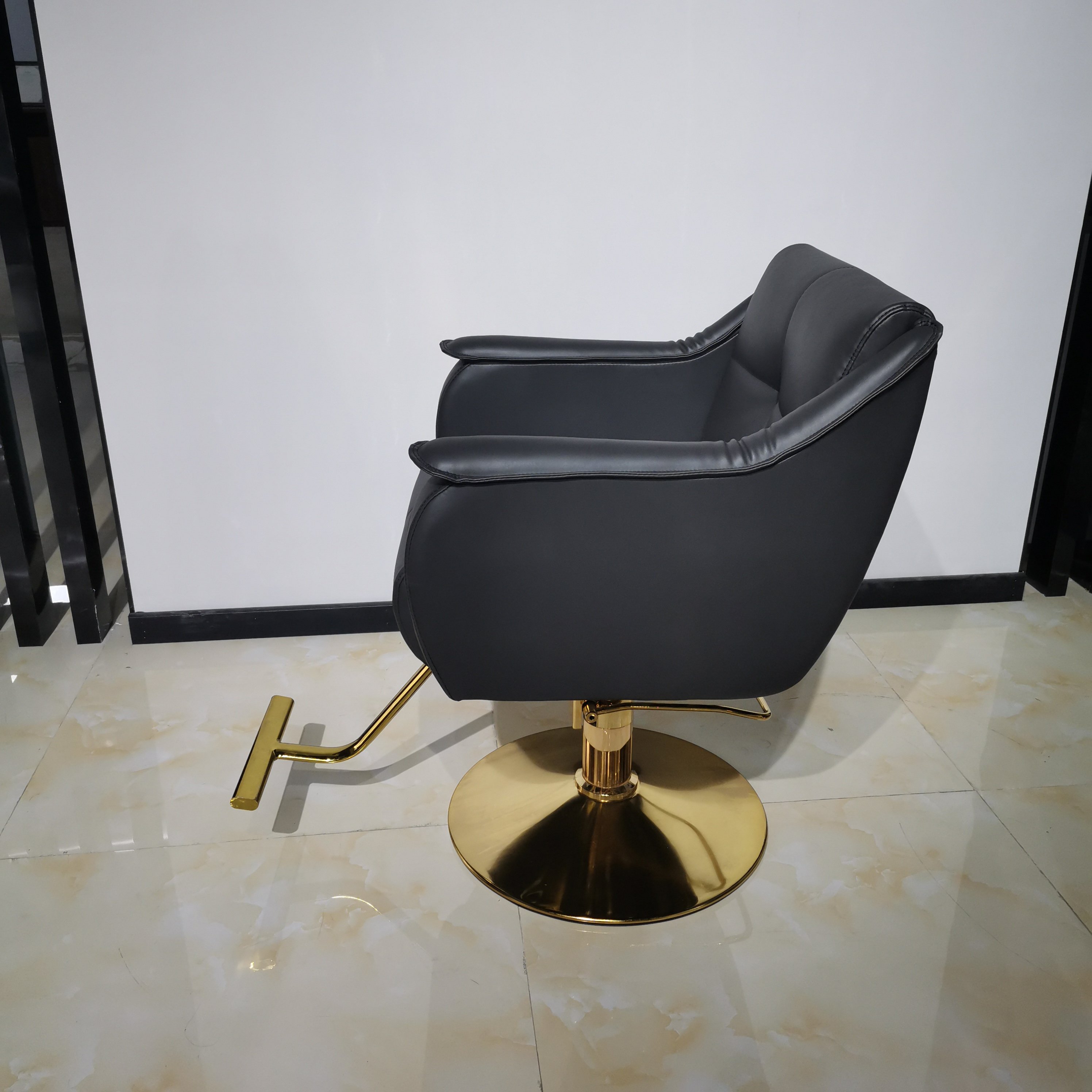 Hot barbershop sale barber furniture black hair salon chair barber shop chiars